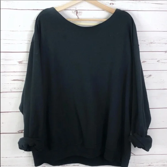 NEW Oversized Slouchy Sweatshirt loose fit S-5X - Picture 3 of 6